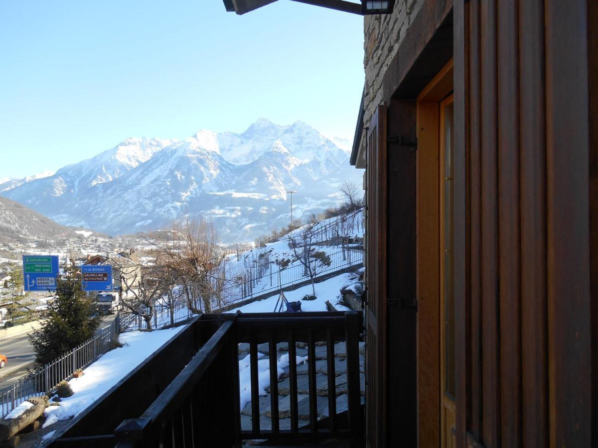 B&B Les Fleurs Gignod ห้อง รูปภาพ